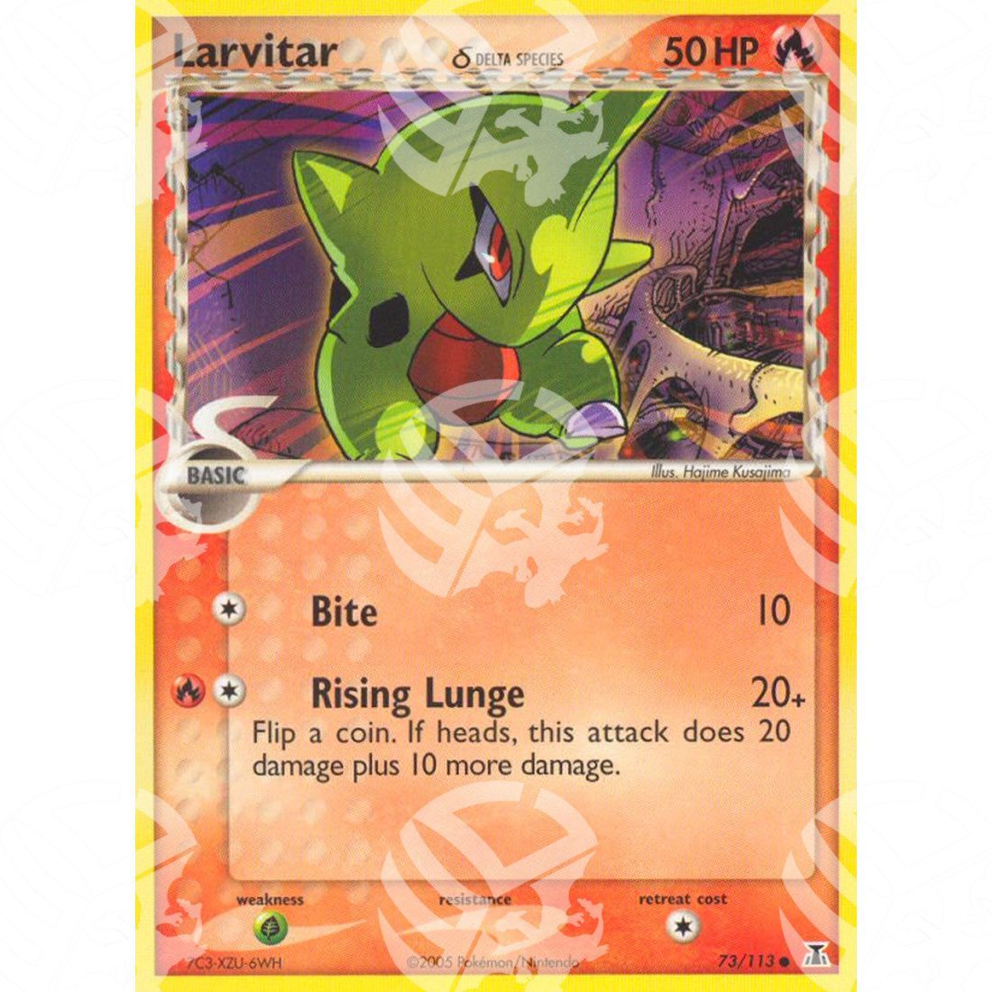 EX Specie Delta - Larvitar δ - 73/113 - Warcard - EX Specie Delta - Larvitar δ - 73/113 i prezzi più bassi sul mercato, solo da www.warcardshop.com! Carte singole, box, buste e mazzi.