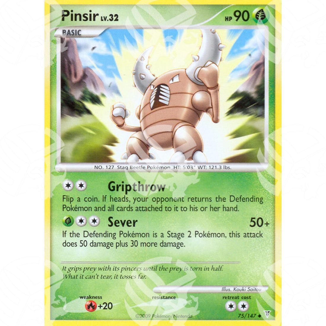 Supreme Victors - Pinsir - 75/147 - Warcard - Supreme Victors - Pinsir - 75/147 i prezzi più bassi sul mercato, solo da www.warcardshop.com! Carte singole, box, buste e mazzi.