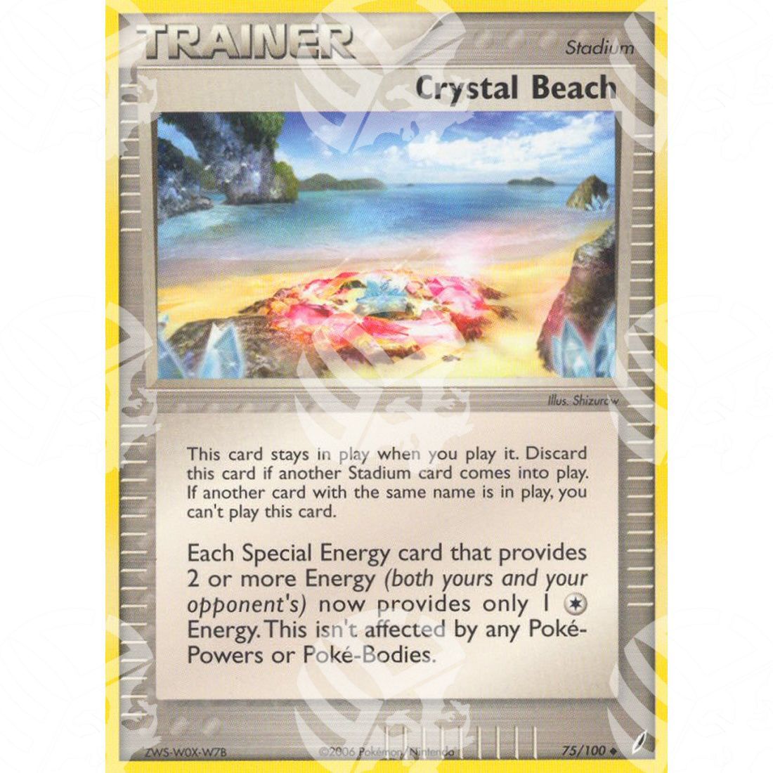 EX Guardiani dei Cristalli - Crystal Beach - 75/100 - Warcard - EX Guardiani dei Cristalli - Crystal Beach - 75/100 i prezzi più bassi sul mercato, solo da www.warcardshop.com! Carte singole, box, buste e mazzi.