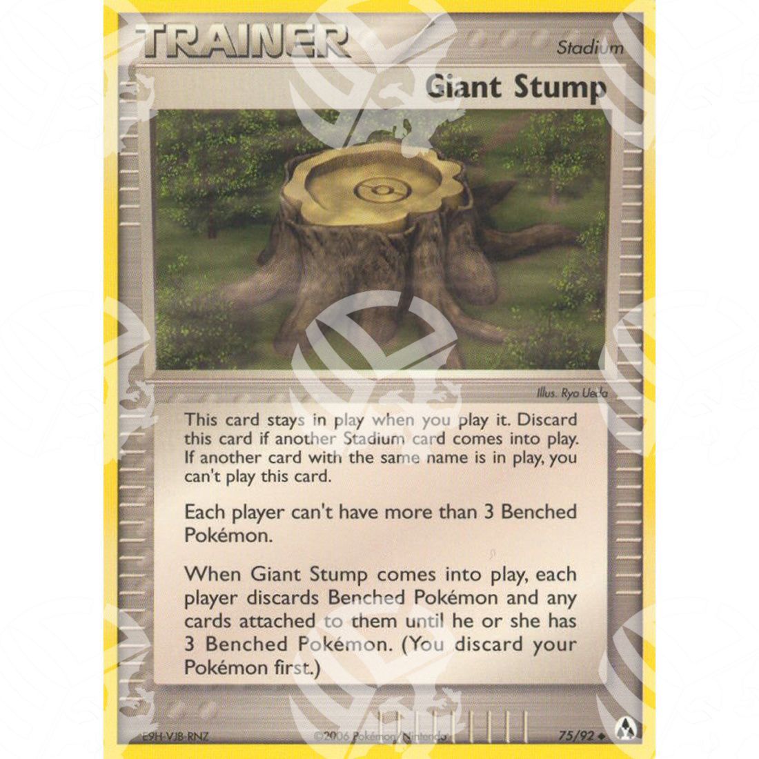 EX La Leggenda di Mew - Giant Stump - 75/92 - Warcard - EX La Leggenda di Mew - Giant Stump - 75/92 i prezzi più bassi sul mercato, solo da www.warcardshop.com! Carte singole, box, buste e mazzi.