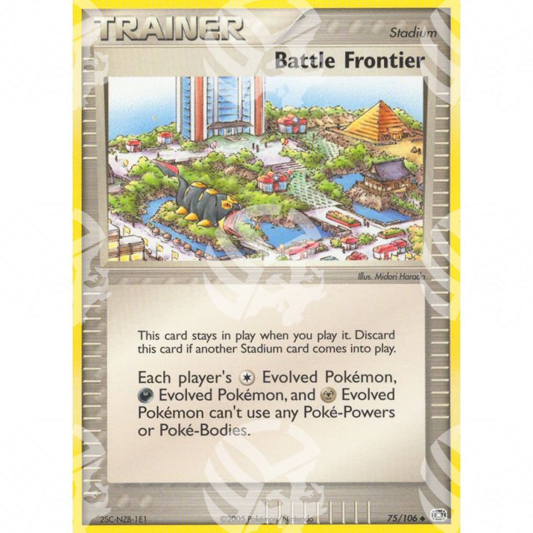 EX Smeraldo - Battle Frontier - 75/106 - Warcard - EX Smeraldo - Battle Frontier - 75/106 i prezzi più bassi sul mercato, solo da www.warcardshop.com! Carte singole, box, buste e mazzi.