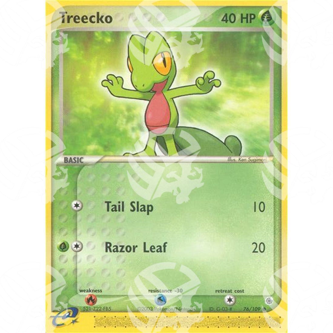 EX Rubino e Zaffiro - Treecko - 76/109 - Warcard - EX Rubino e Zaffiro - Treecko - 76/109 i prezzi più bassi sul mercato, solo da www.warcardshop.com! Carte singole, box, buste e mazzi.