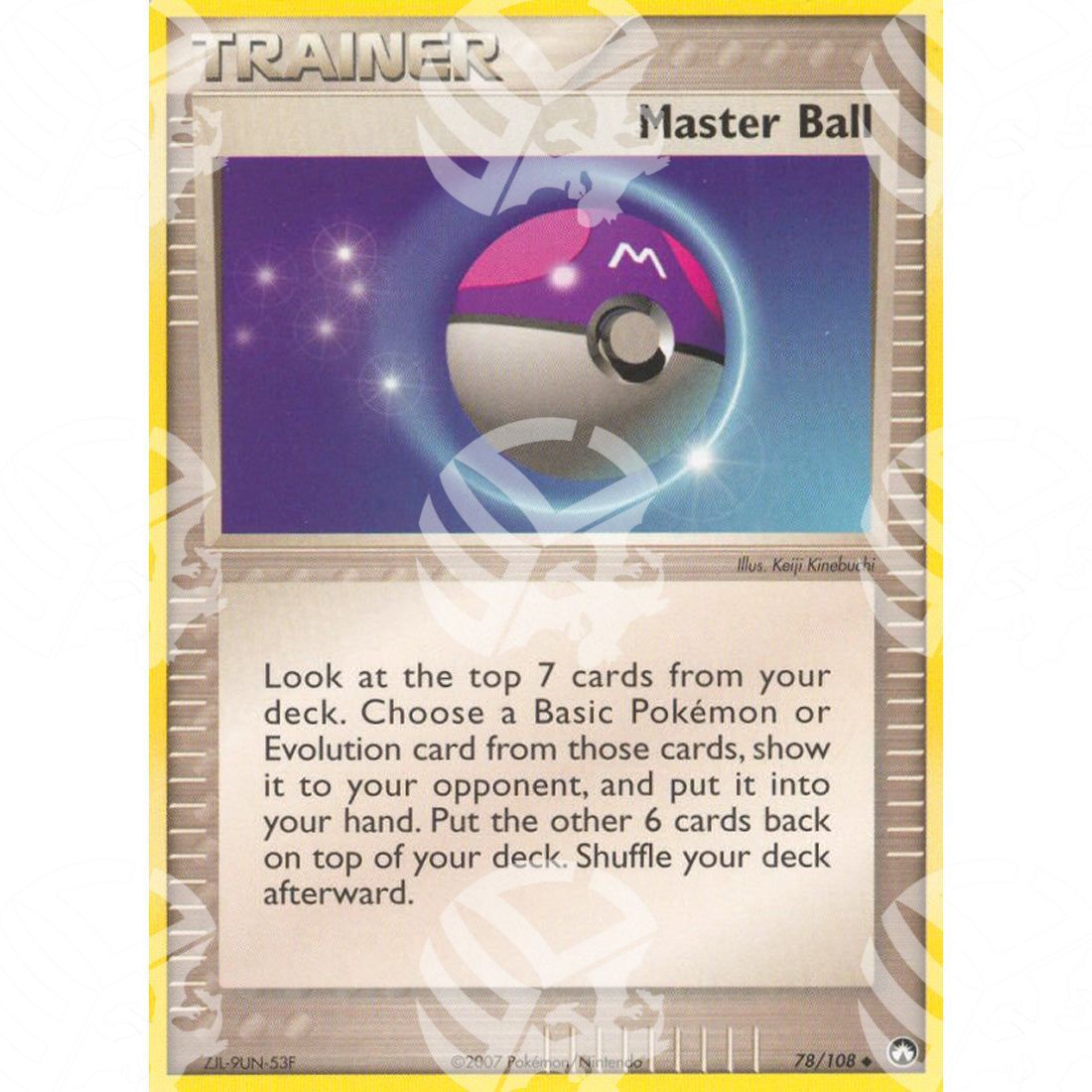 EX Power Keepers - Master Ball - 78/108 - Warcard - EX Power Keepers - Master Ball - 78/108 i prezzi più bassi sul mercato, solo da www.warcardshop.com! Carte singole, box, buste e mazzi.