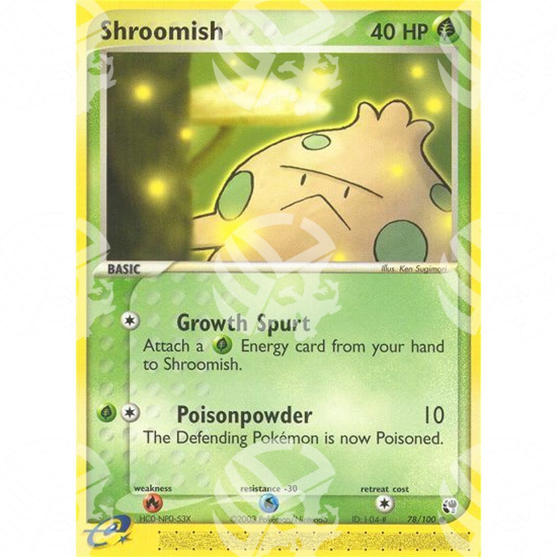 EX Tempesta Di Sabbia - Shroomish - 78/100 - Warcard - EX Tempesta Di Sabbia - Shroomish - 78/100 i prezzi più bassi sul mercato, solo da www.warcardshop.com! Carte singole, box, buste e mazzi.