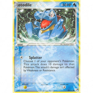 EX Forze Segrete - Totodile - 78/115 - Warcard - EX Forze Segrete - Totodile - 78/115 i prezzi più bassi sul mercato, solo da www.warcardshop.com! Carte singole, box, buste e mazzi.