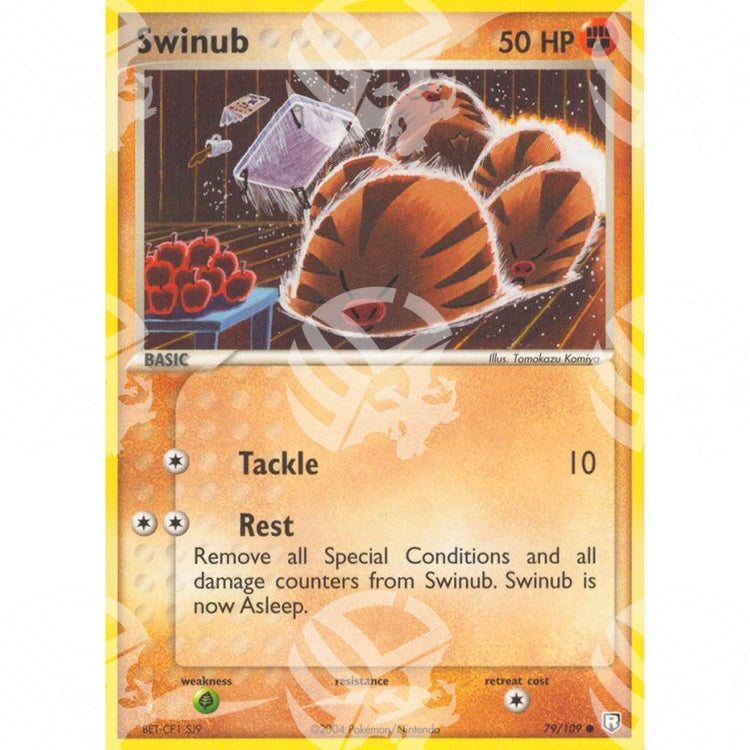 EX Team Rocket Returns - Swinub - 79/109 - Warcard - EX Team Rocket Returns - Swinub - 79/109 i prezzi più bassi sul mercato, solo da www.warcardshop.com! Carte singole, box, buste e mazzi.