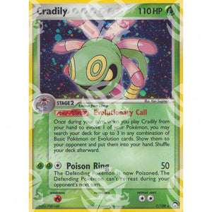 EX Power Keepers - Cradily - Holo Rare 7/108 - Warcard - EX Power Keepers - Cradily - Holo Rare 7/108 i prezzi più bassi sul mercato, solo da www.warcardshop.com! Carte singole, box, buste e mazzi.