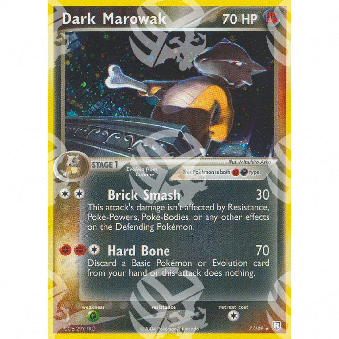 EX Team Rocket Returns - Dark Marowak - Holo Rare 7/109 - Warcard - EX Team Rocket Returns - Dark Marowak - Holo Rare 7/109 i prezzi più bassi sul mercato, solo da www.warcardshop.com! Carte singole, box, buste e mazzi.