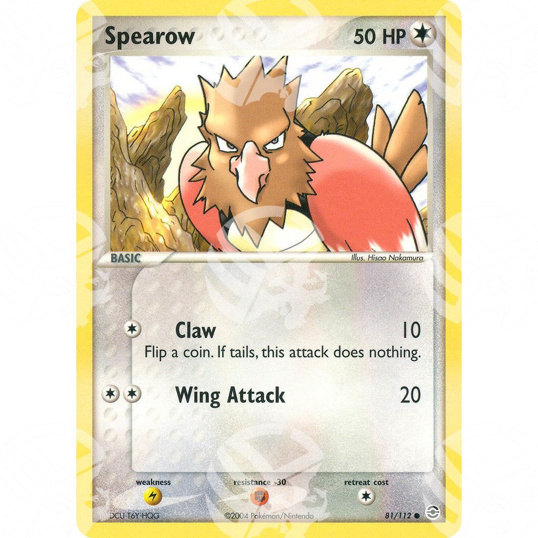 EX RossoFuoco e VerdeFoglia - Spearow - 81/112 - Warcard - EX RossoFuoco e VerdeFoglia - Spearow - 81/112 i prezzi più bassi sul mercato, solo da www.warcardshop.com! Carte singole, box, buste e mazzi.