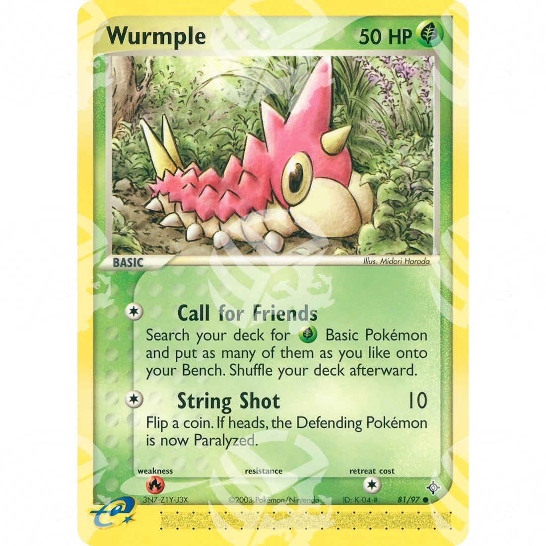 EX Drago - Wurmple - 81/97 - Warcard - EX Drago - Wurmple - 81/97 i prezzi più bassi sul mercato, solo da www.warcardshop.com! Carte singole, box, buste e mazzi.