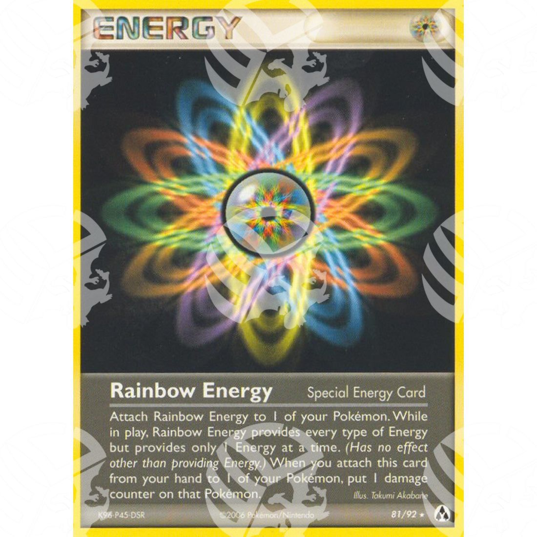 EX La Leggenda di Mew - Rainbow Energy - 81/92 - Warcard - EX La Leggenda di Mew - Rainbow Energy - 81/92 i prezzi più bassi sul mercato, solo da www.warcardshop.com! Carte singole, box, buste e mazzi.