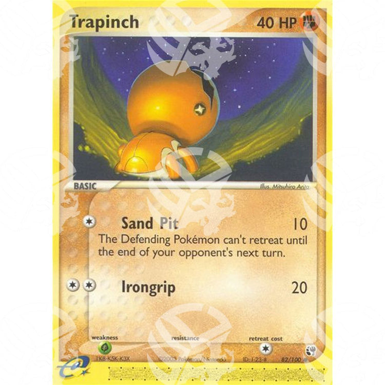 EX Tempesta Di Sabbia - Trapinch - 82/100 - Warcard - EX Tempesta Di Sabbia - Trapinch - 82/100 i prezzi più bassi sul mercato, solo da www.warcardshop.com! Carte singole, box, buste e mazzi.