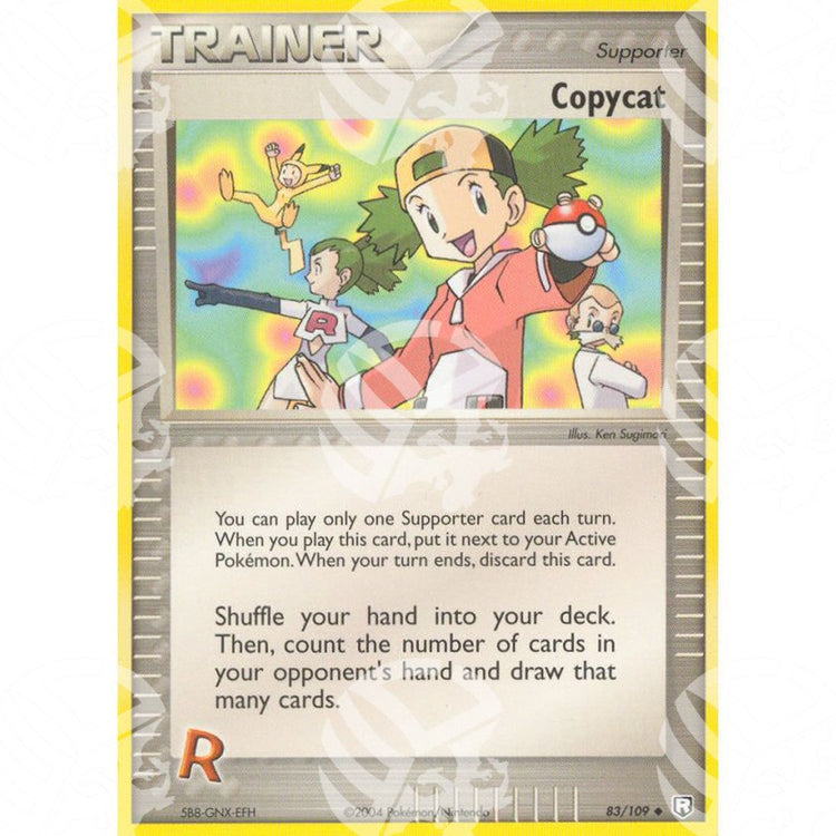 EX Team Rocket Returns - Copycat - 83/109 - Warcard - EX Team Rocket Returns - Copycat - 83/109 i prezzi più bassi sul mercato, solo da www.warcardshop.com! Carte singole, box, buste e mazzi.