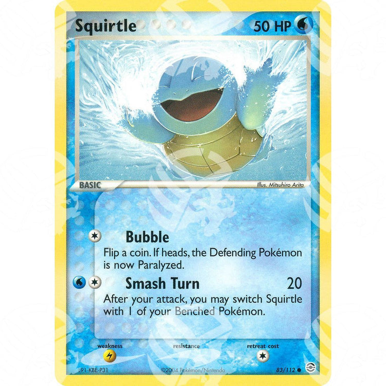 EX RossoFuoco e VerdeFoglia - Squirtle - 83/112 - Warcard - EX RossoFuoco e VerdeFoglia - Squirtle - 83/112 i prezzi più bassi sul mercato, solo da www.warcardshop.com! Carte singole, box, buste e mazzi.