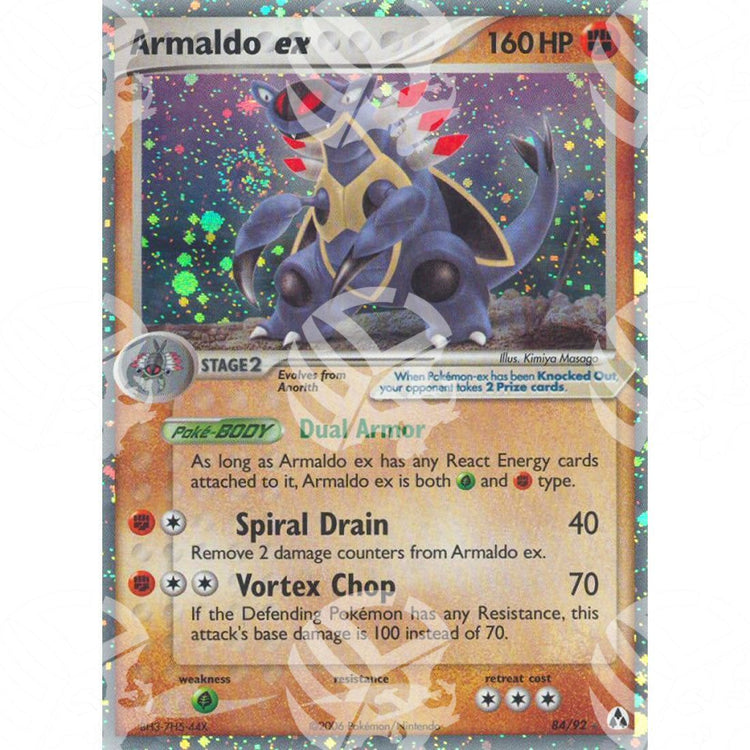 EX La Leggenda di Mew - Armaldo ex - Holo Rare 84/92 - Warcard - EX La Leggenda di Mew - Armaldo ex - Holo Rare 84/92 i prezzi più bassi sul mercato, solo da www.warcardshop.com! Carte singole, box, buste e mazzi.