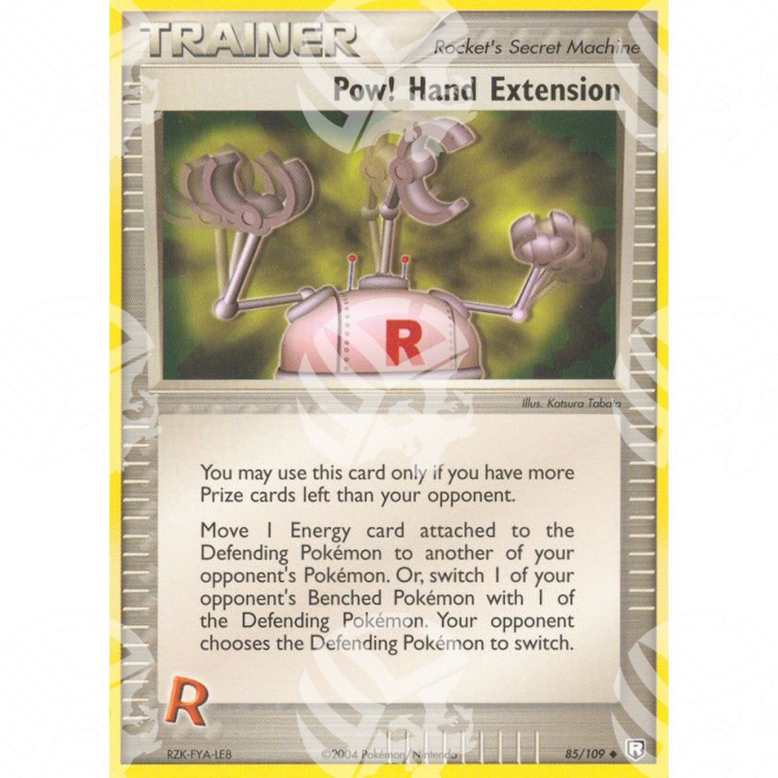 EX Team Rocket Returns - Pow! Hand Extension - 85/109 - Warcard - EX Team Rocket Returns - Pow! Hand Extension - 85/109 i prezzi più bassi sul mercato, solo da www.warcardshop.com! Carte singole, box, buste e mazzi.