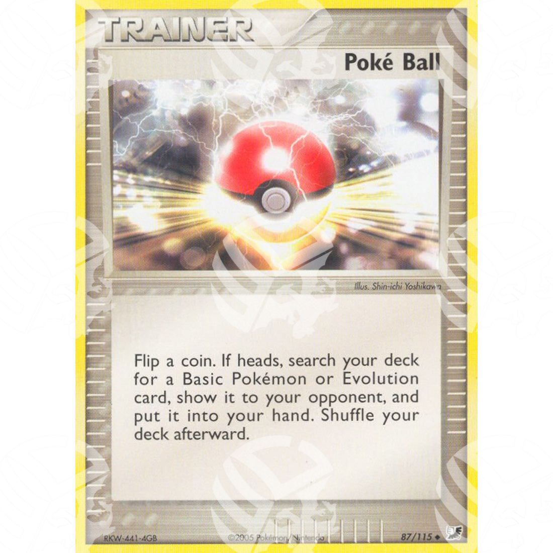 EX Forze Segrete - Poké Ball - 87/115 - Warcard - EX Forze Segrete - Poké Ball - 87/115 i prezzi più bassi sul mercato, solo da www.warcardshop.com! Carte singole, box, buste e mazzi.