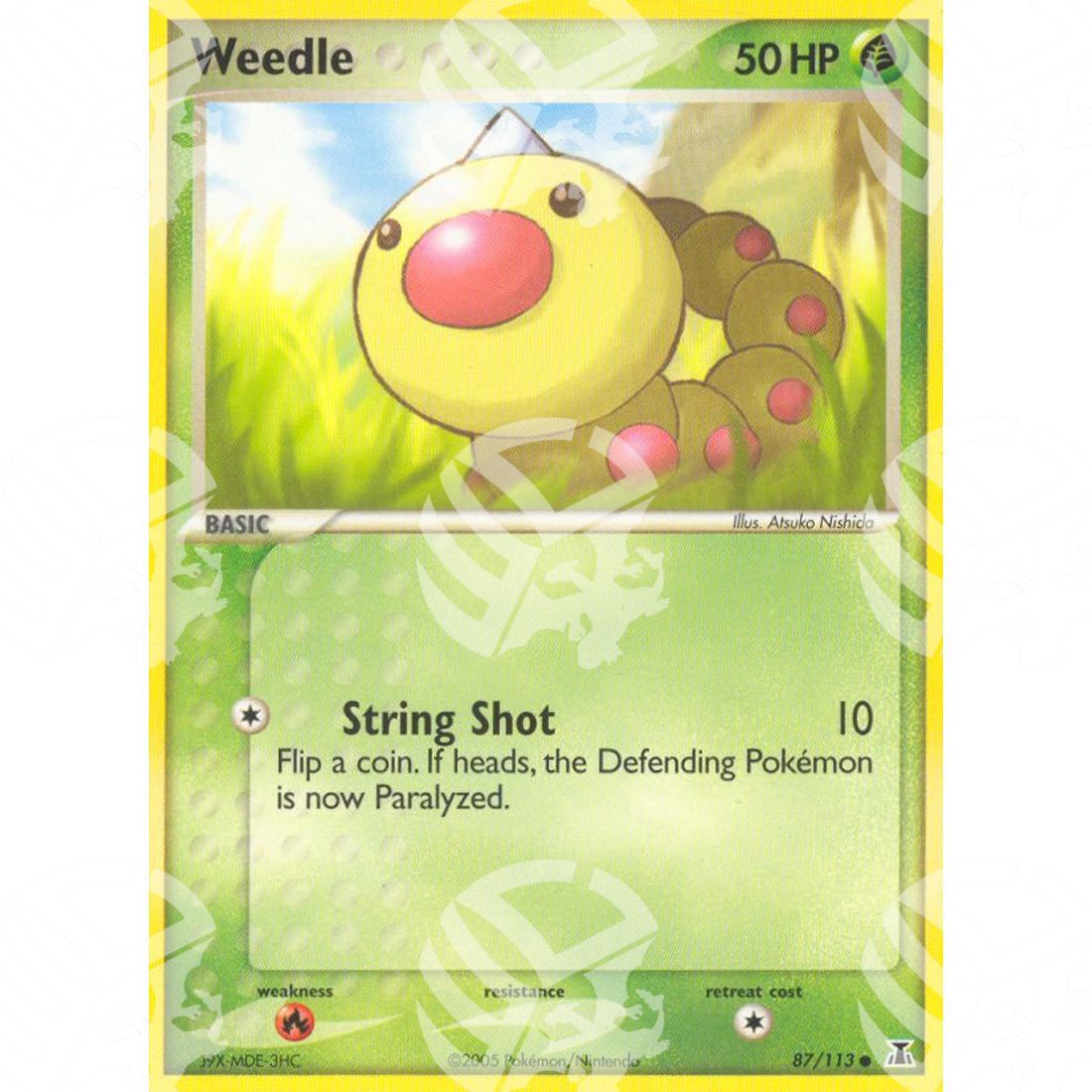 EX Specie Delta - Weedle - 87/113 - Warcard - EX Specie Delta - Weedle - 87/113 i prezzi più bassi sul mercato, solo da www.warcardshop.com! Carte singole, box, buste e mazzi.