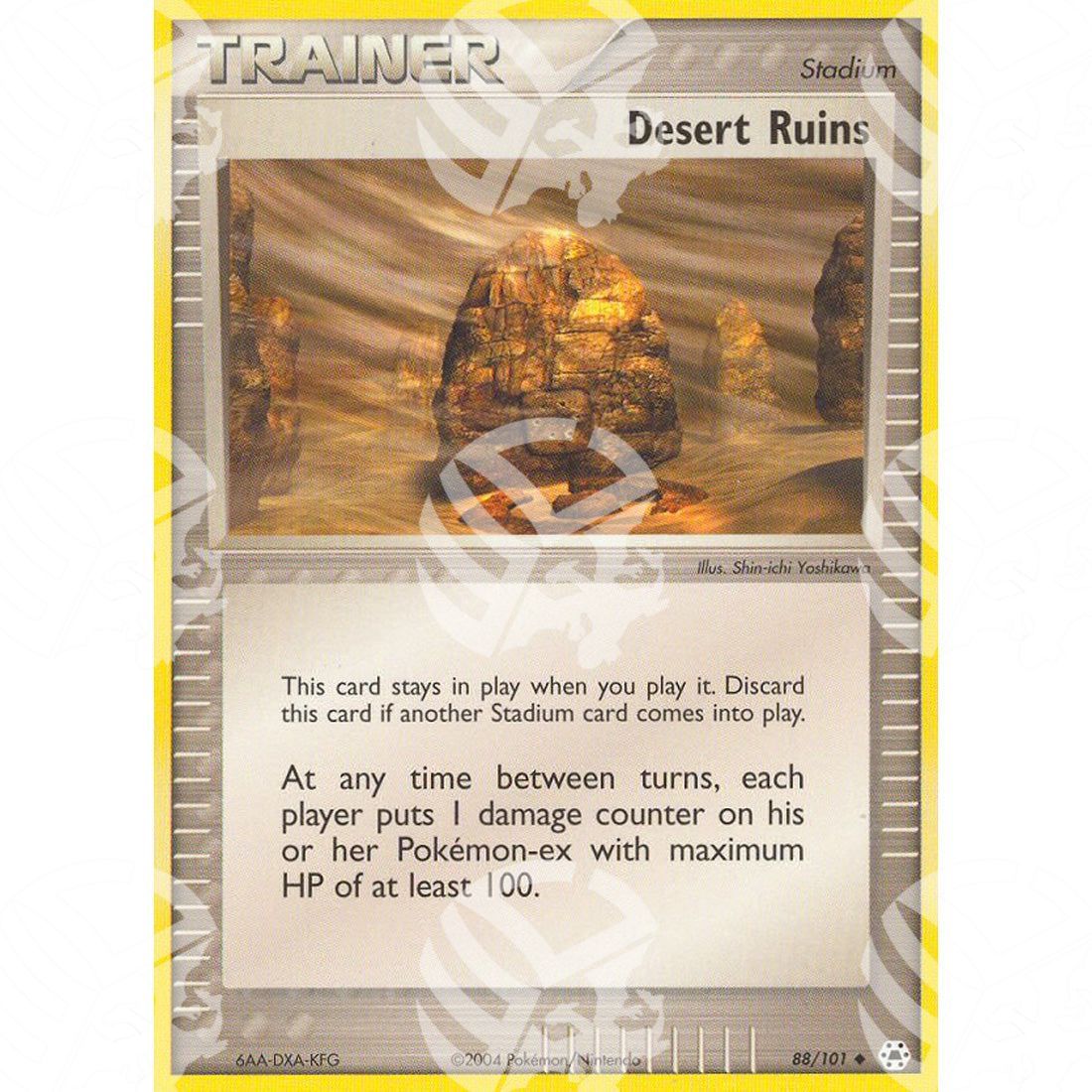 EX Leggende Nascoste - Desert Ruins - 88/101 - Warcard - EX Leggende Nascoste - Desert Ruins - 88/101 i prezzi più bassi sul mercato, solo da www.warcardshop.com! Carte singole, box, buste e mazzi.