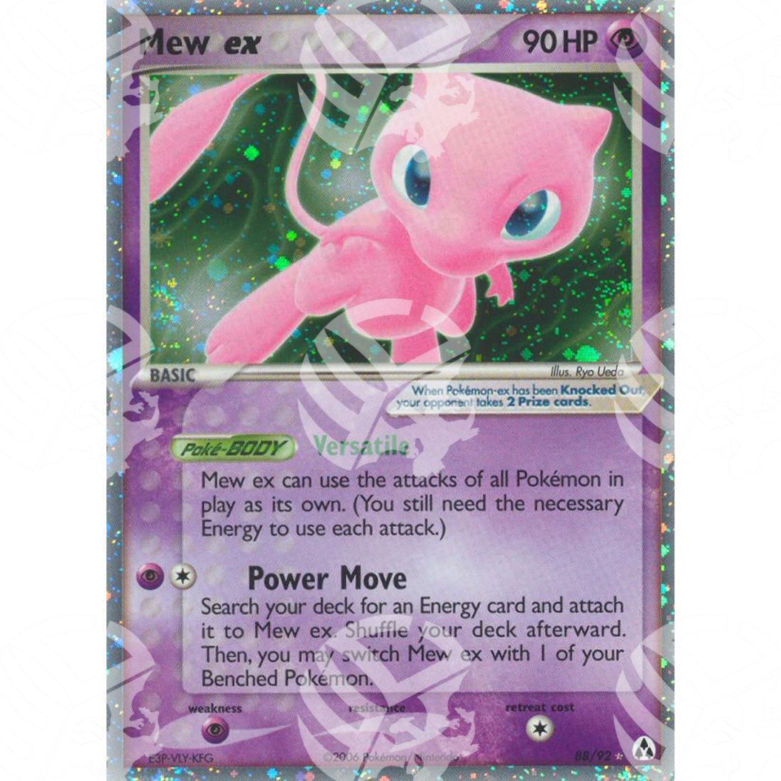 EX La Leggenda di Mew - Mew ex - Holo Rare 88/92 - Warcard - EX La Leggenda di Mew - Mew ex - Holo Rare 88/92 i prezzi più bassi sul mercato, solo da www.warcardshop.com! Carte singole, box, buste e mazzi.