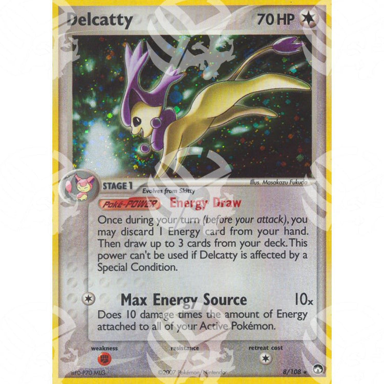 EX Power Keepers - Delcatty - Holo Rare 8/108 - Warcard - EX Power Keepers - Delcatty - Holo Rare 8/108 i prezzi più bassi sul mercato, solo da www.warcardshop.com! Carte singole, box, buste e mazzi.