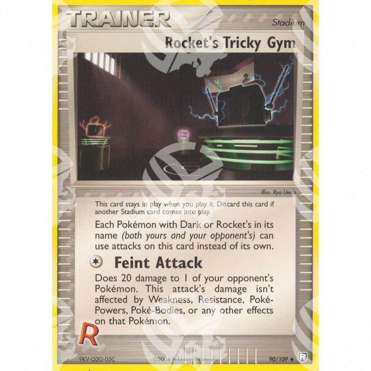 EX Team Rocket Returns - Rocket's Tricky Gym - 90/109 - Warcard - EX Team Rocket Returns - Rocket's Tricky Gym - 90/109 i prezzi più bassi sul mercato, solo da www.warcardshop.com! Carte singole, box, buste e mazzi.