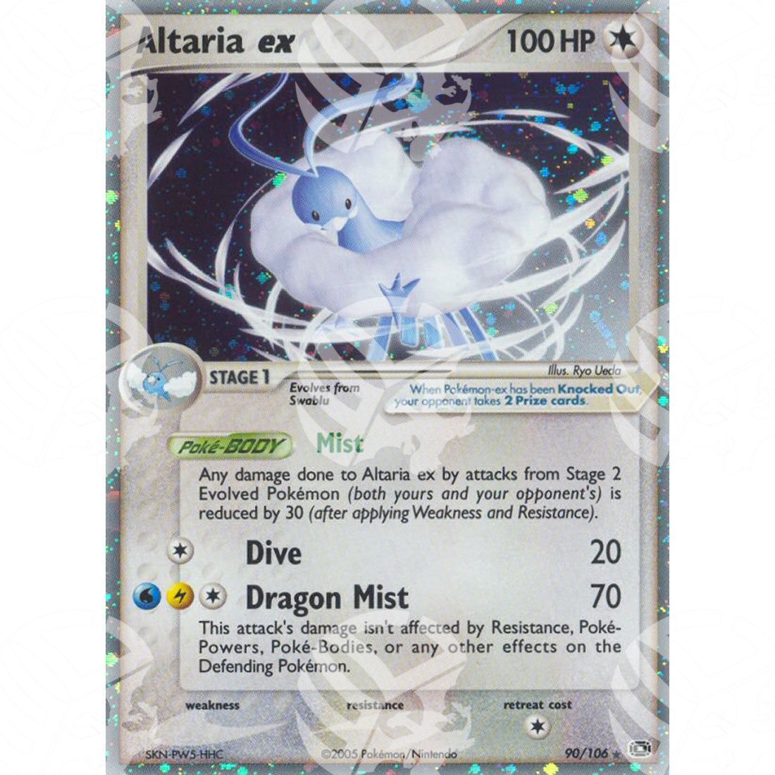 EX Smeraldo - Altaria ex - Holo Rare 90/106 - Warcard - EX Smeraldo - Altaria ex - Holo Rare 90/106 i prezzi più bassi sul mercato, solo da www.warcardshop.com! Carte singole, box, buste e mazzi.