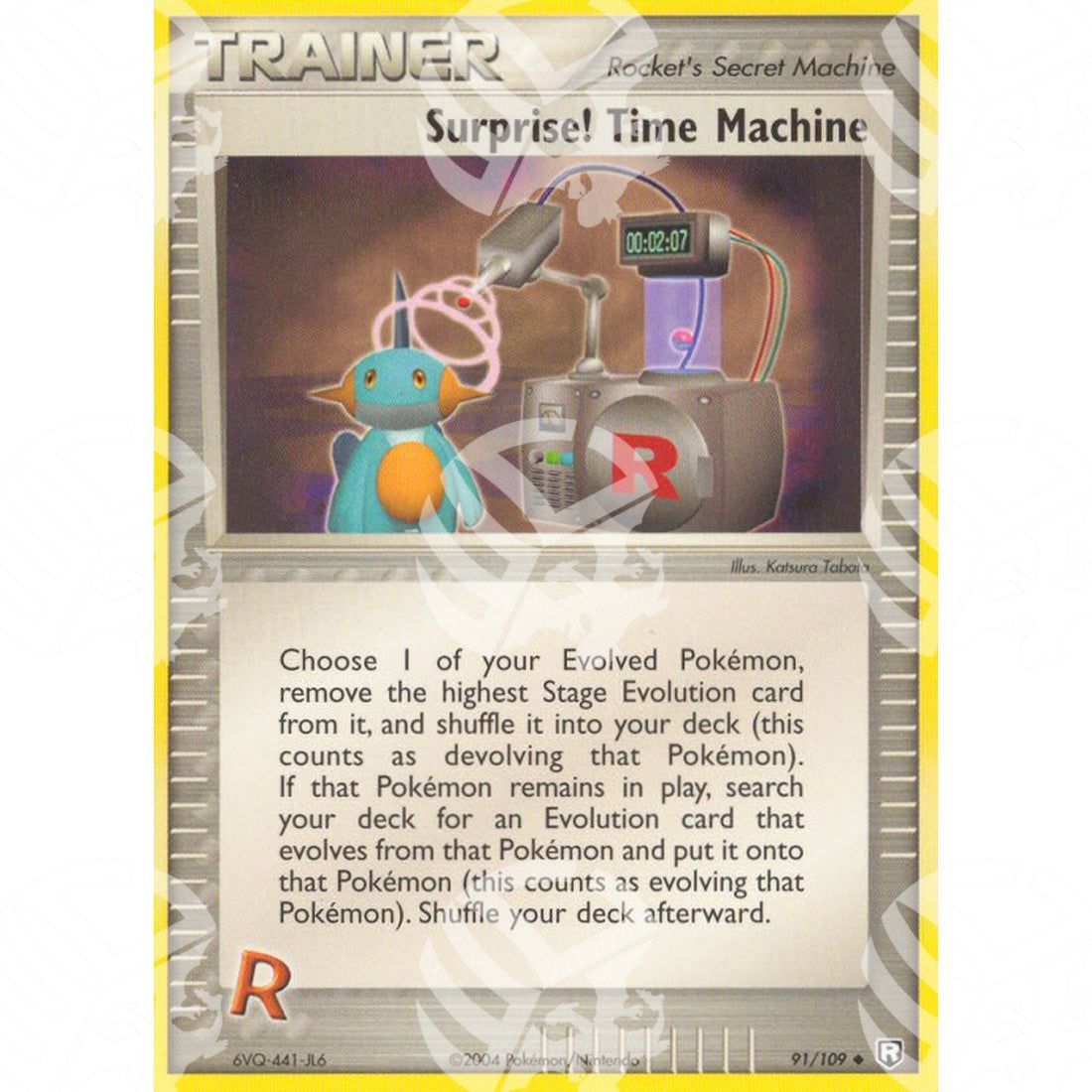 EX Team Rocket Returns - Surprise! Time Machine - 91/109 - Warcard - EX Team Rocket Returns - Surprise! Time Machine - 91/109 i prezzi più bassi sul mercato, solo da www.warcardshop.com! Carte singole, box, buste e mazzi.