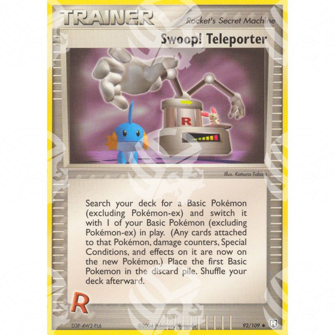 EX Team Rocket Returns - Swoop! Teleporter - 92/109 - Warcard - EX Team Rocket Returns - Swoop! Teleporter - 92/109 i prezzi più bassi sul mercato, solo da www.warcardshop.com! Carte singole, box, buste e mazzi.