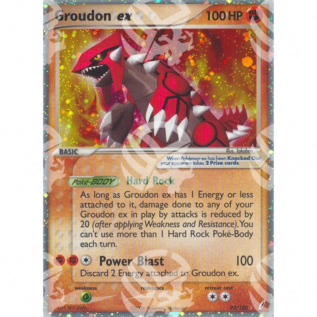 EX Guardiani dei Cristalli - Groudon ex - Holo Rare 93/100 - Warcard - EX Guardiani dei Cristalli - Groudon ex - Holo Rare 93/100 i prezzi più bassi sul mercato, solo da www.warcardshop.com! Carte singole, box, buste e mazzi.