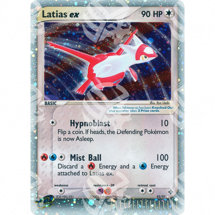 EX Drago - Latias ex - Holo Rare 93/97 - Warcard - EX Drago - Latias ex - Holo Rare 93/97 i prezzi più bassi sul mercato, solo da www.warcardshop.com! Carte singole, box, buste e mazzi.