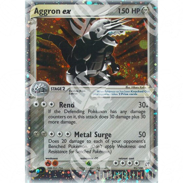 EX Tempesta Di Sabbia - Aggron ex - Holo Rare 95/100 - Warcard - EX Tempesta Di Sabbia - Aggron ex - Holo Rare 95/100 i prezzi più bassi sul mercato, solo da www.warcardshop.com! Carte singole, box, buste e mazzi.