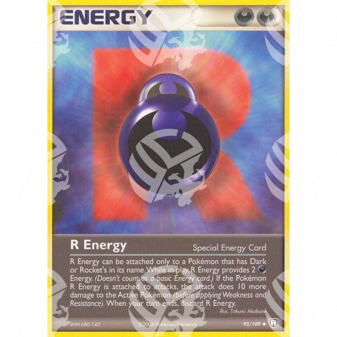 EX Team Rocket Returns - R Energy - 95/109 - Warcard - EX Team Rocket Returns - R Energy - 95/109 i prezzi più bassi sul mercato, solo da www.warcardshop.com! Carte singole, box, buste e mazzi.