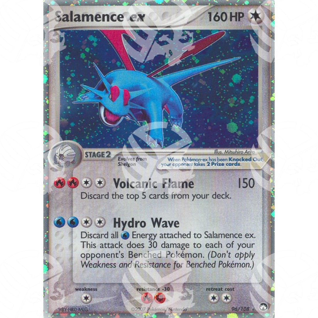 EX Power Keepers - Salamence ex - Holo Rare 96/108 - Warcard - EX Power Keepers - Salamence ex - Holo Rare 96/108 i prezzi più bassi sul mercato, solo da www.warcardshop.com! Carte singole, box, buste e mazzi.