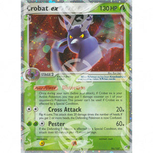 EX Deoxys - Crobat ex - Holo Rare 96/107 - Warcard - EX Deoxys - Crobat ex - Holo Rare 96/107 i prezzi più bassi sul mercato, solo da www.warcardshop.com! Carte singole, box, buste e mazzi.