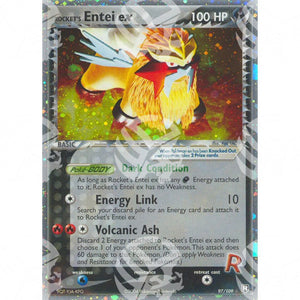 EX Team Rocket Returns - Rocket's Entei ex - Holo Rare 97/109 - Warcard - EX Team Rocket Returns - Rocket's Entei ex - Holo Rare 97/109 i prezzi più bassi sul mercato, solo da www.warcardshop.com! Carte singole, box, buste e mazzi.