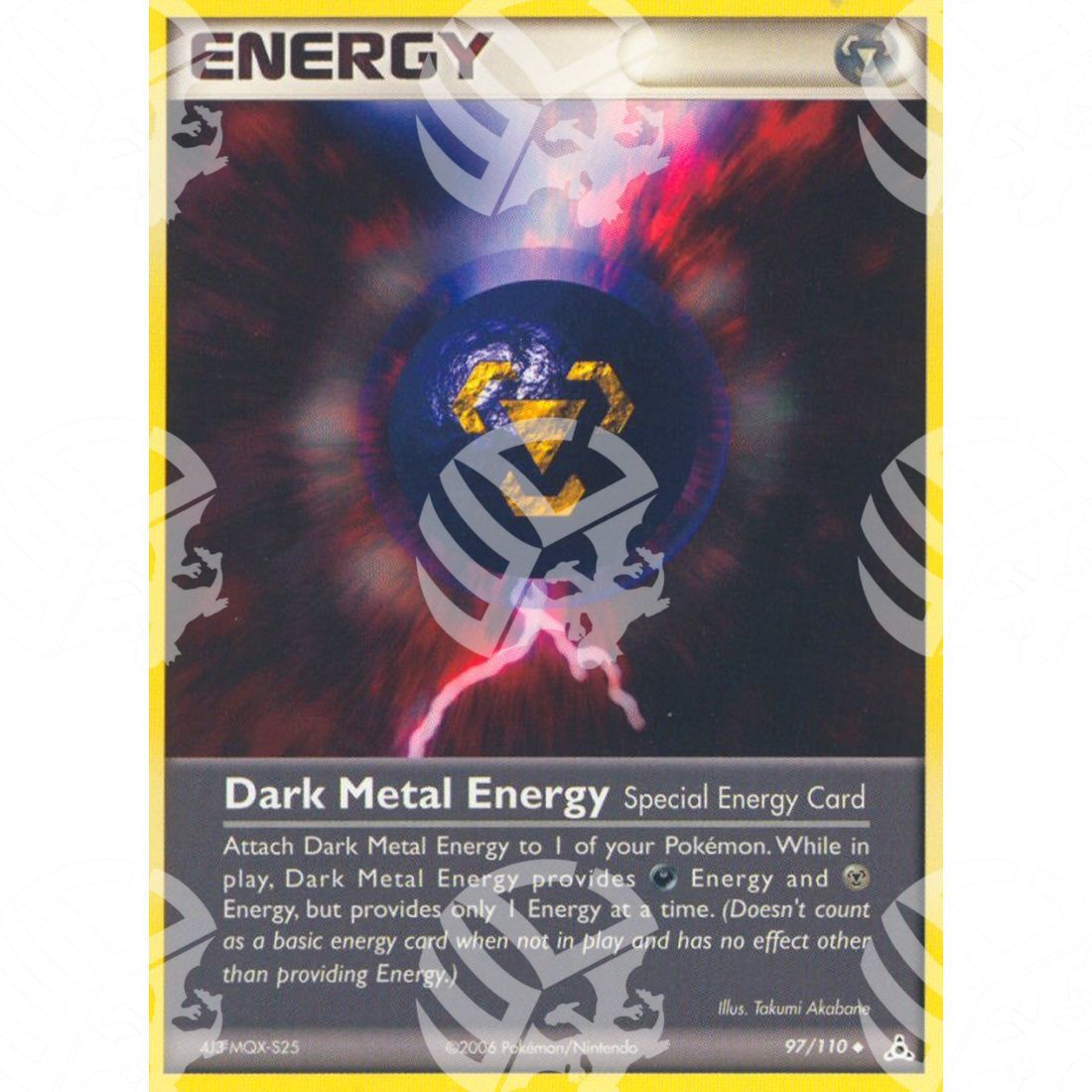 EX Fantasmi di Holon - Dark Metal Energy - 97/110 - Warcard - EX Fantasmi di Holon - Dark Metal Energy - 97/110 i prezzi più bassi sul mercato, solo da www.warcardshop.com! Carte singole, box, buste e mazzi.