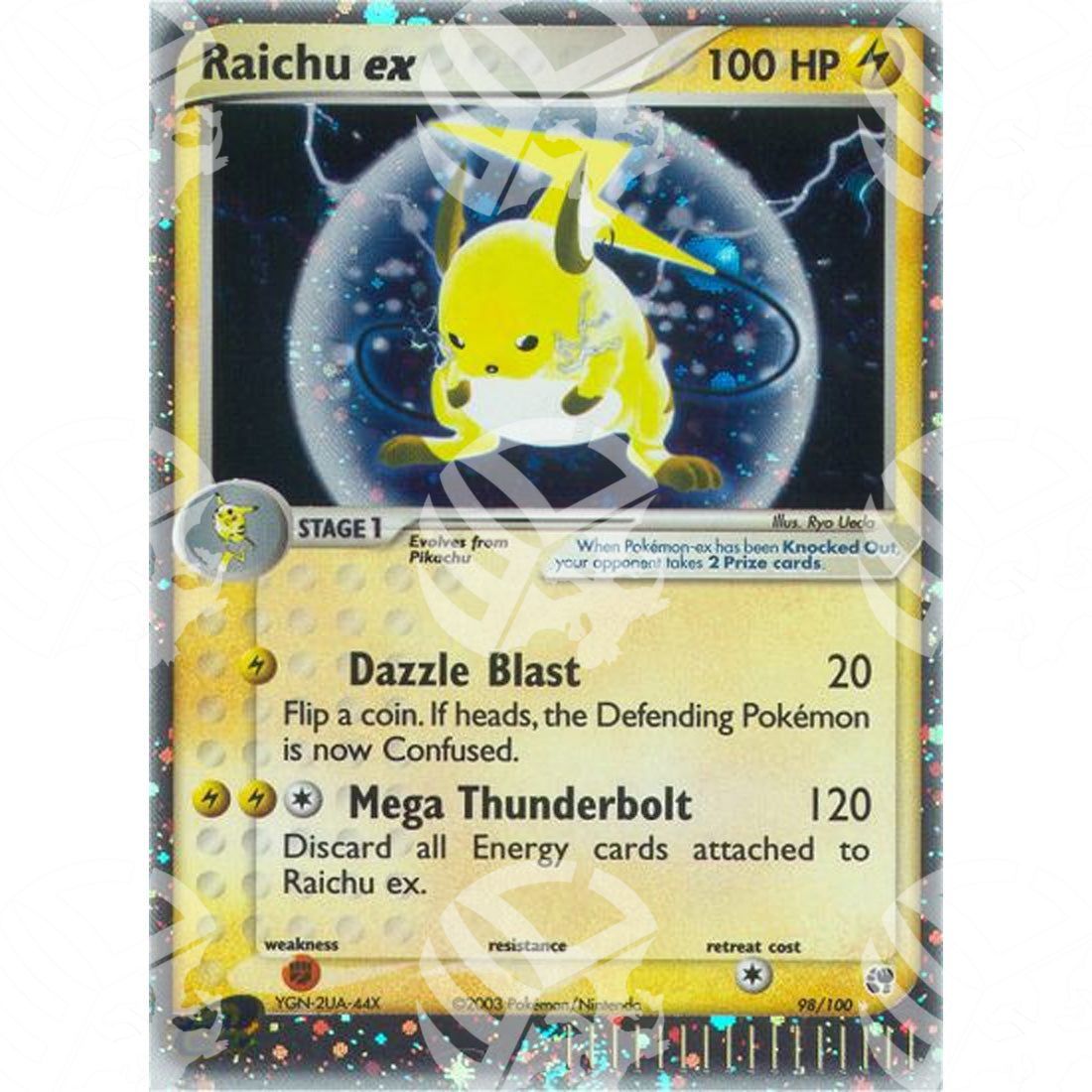 EX Tempesta Di Sabbia - Raichu ex - Holo Rare 98/100 - Warcard - EX Tempesta Di Sabbia - Raichu ex - Holo Rare 98/100 i prezzi più bassi sul mercato, solo da www.warcardshop.com! Carte singole, box, buste e mazzi.