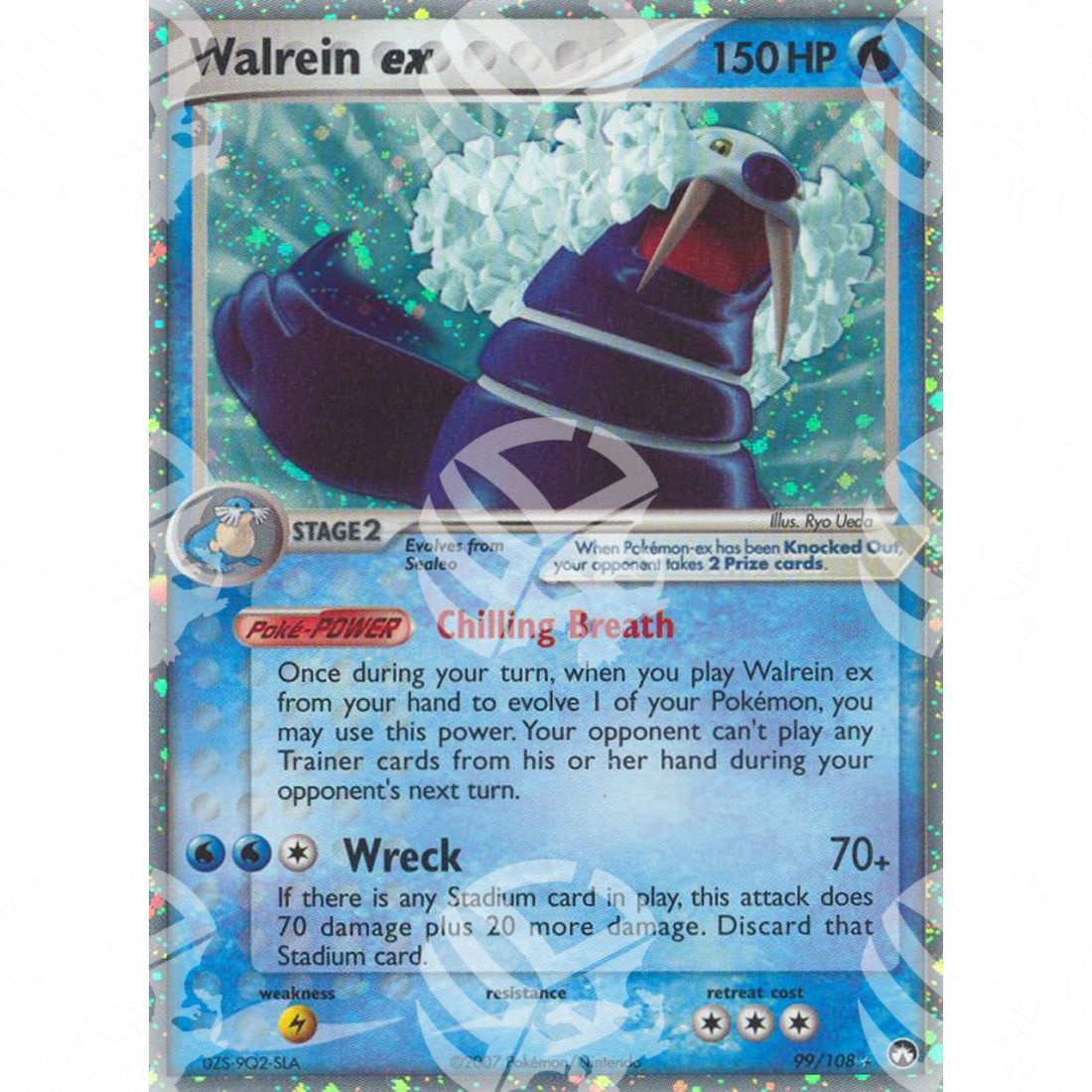 EX Power Keepers - Walrein ex - Holo Rare 99/108 - Warcard - EX Power Keepers - Walrein ex - Holo Rare 99/108 i prezzi più bassi sul mercato, solo da www.warcardshop.com! Carte singole, box, buste e mazzi.