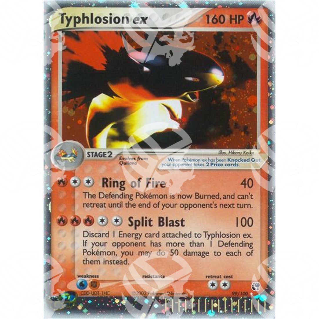 EX Tempesta Di Sabbia - Typhlosion ex - Holo Rare 99/100 - Warcard - EX Tempesta Di Sabbia - Typhlosion ex - Holo Rare 99/100 i prezzi più bassi sul mercato, solo da www.warcardshop.com! Carte singole, box, buste e mazzi.