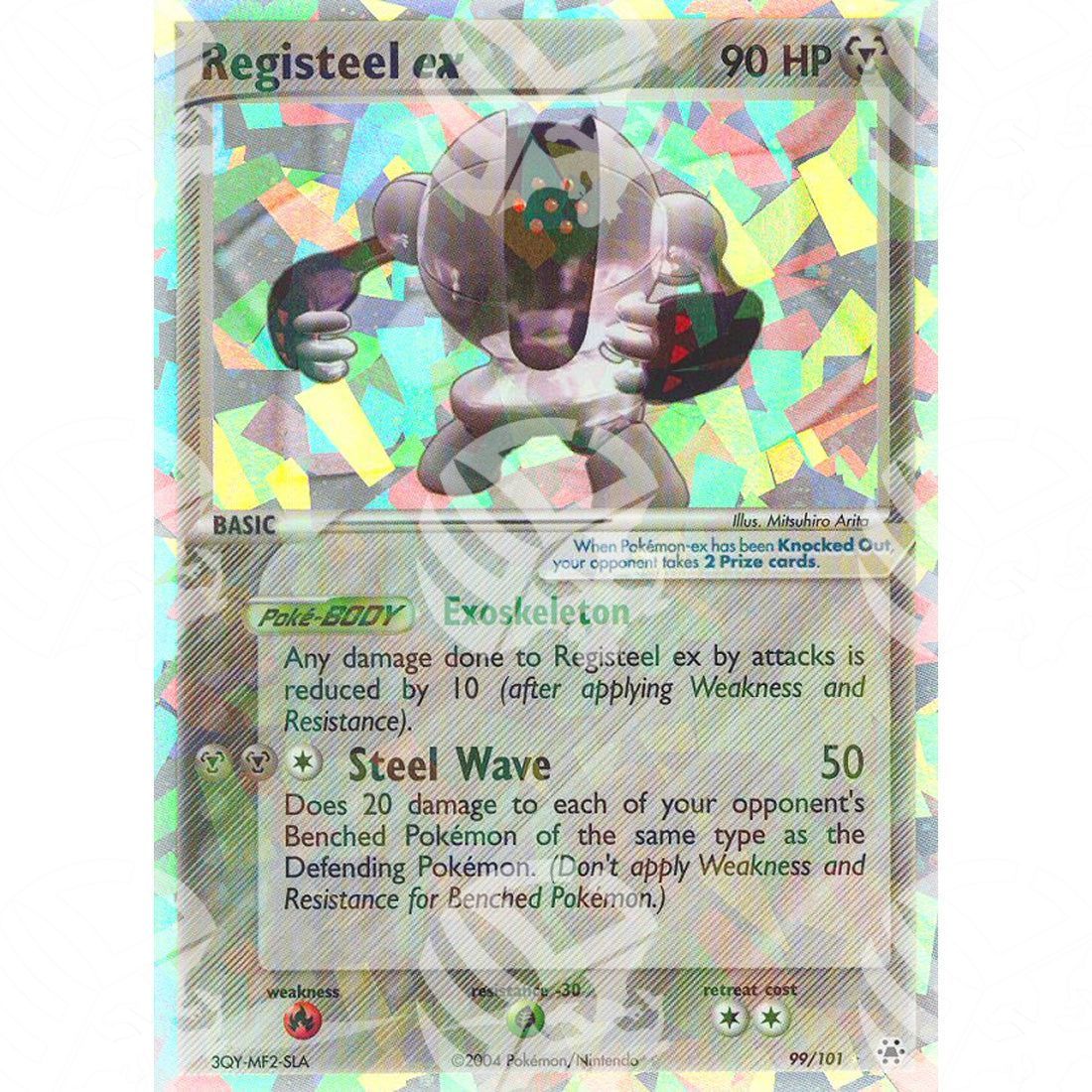 EX Leggende Nascoste - Registeel ex - Cracked Ice Holo Rare 99/101 - Warcard - EX Leggende Nascoste - Registeel ex - Cracked Ice Holo Rare 99/101 i prezzi più bassi sul mercato, solo da www.warcardshop.com! Carte singole, box, buste e mazzi.