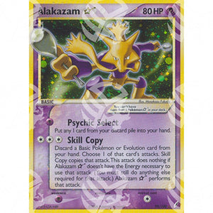 EX Guardiani dei Cristalli - Alakazam ☆ - Holo Rare 99/100 - Warcard - EX Guardiani dei Cristalli - Alakazam ☆ - Holo Rare 99/100 i prezzi più bassi sul mercato, solo da www.warcardshop.com! Carte singole, box, buste e mazzi.