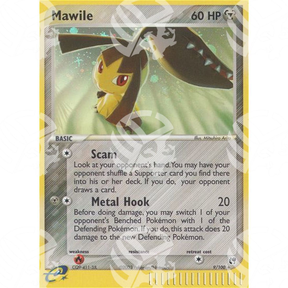 EX Tempesta Di Sabbia - Mawile - Holo Rare 9/100 - Warcard - EX Tempesta Di Sabbia - Mawile - Holo Rare 9/100 i prezzi più bassi sul mercato, solo da www.warcardshop.com! Carte singole, box, buste e mazzi.