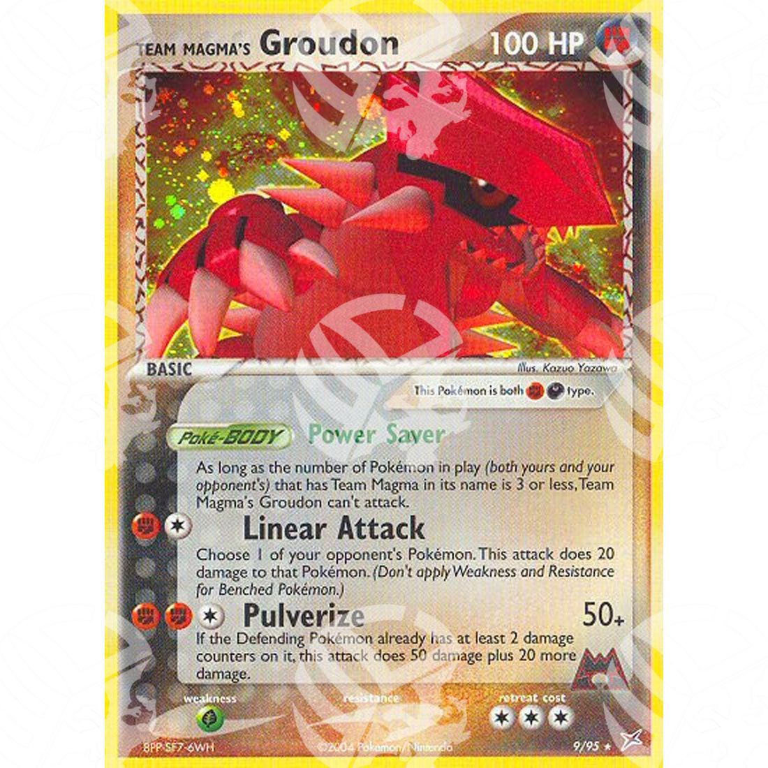 EX Team Magma vs Team Idro - Team Magma's Groudon - Holo Rare 9/95 - Warcard - EX Team Magma vs Team Idro - Team Magma's Groudon - Holo Rare 9/95 i prezzi più bassi sul mercato, solo da www.warcardshop.com! Carte singole, box, buste e mazzi.