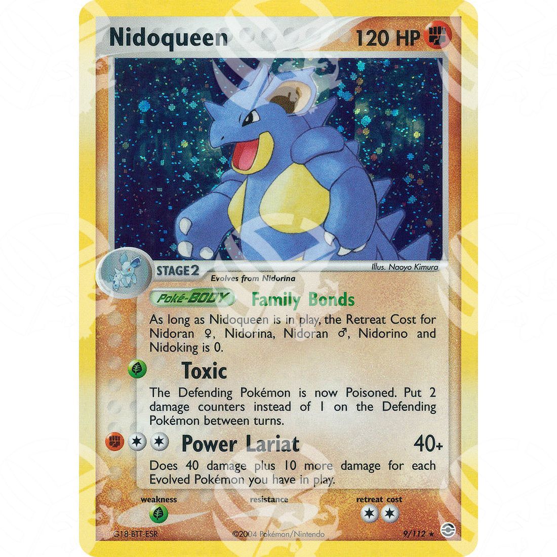 EX RossoFuoco e VerdeFoglia - Nidoqueen - Holo Rare 9/112 - Warcard - EX RossoFuoco e VerdeFoglia - Nidoqueen - Holo Rare 9/112 i prezzi più bassi sul mercato, solo da www.warcardshop.com! Carte singole, box, buste e mazzi.