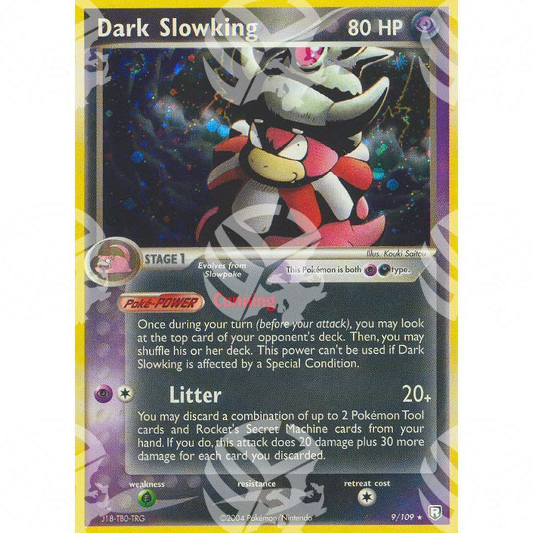 EX Team Rocket Returns - Dark Slowking - Holo Rare 9/109 - Warcard - EX Team Rocket Returns - Dark Slowking - Holo Rare 9/109 i prezzi più bassi sul mercato, solo da www.warcardshop.com! Carte singole, box, buste e mazzi.