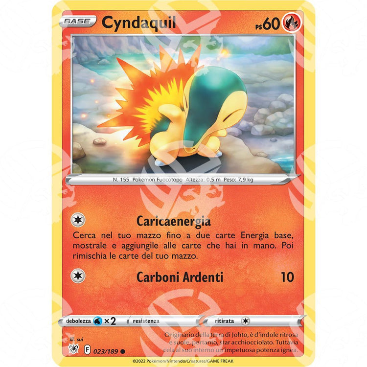 Lucentezza Siderale - Cyndaquil - 023/189 - Warcard - Lucentezza Siderale - Cyndaquil - 023/189 i prezzi più bassi sul mercato, solo da www.warcardshop.com! Carte singole, box, buste e mazzi.