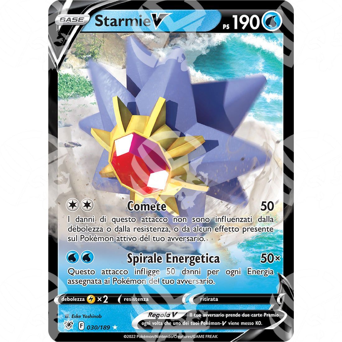 Lucentezza Siderale - Starmie V - Ultra Rare 030/189 - Warcard - Lucentezza Siderale - Starmie V - Ultra Rare 030/189 i prezzi più bassi sul mercato, solo da www.warcardshop.com! Carte singole, box, buste e mazzi.