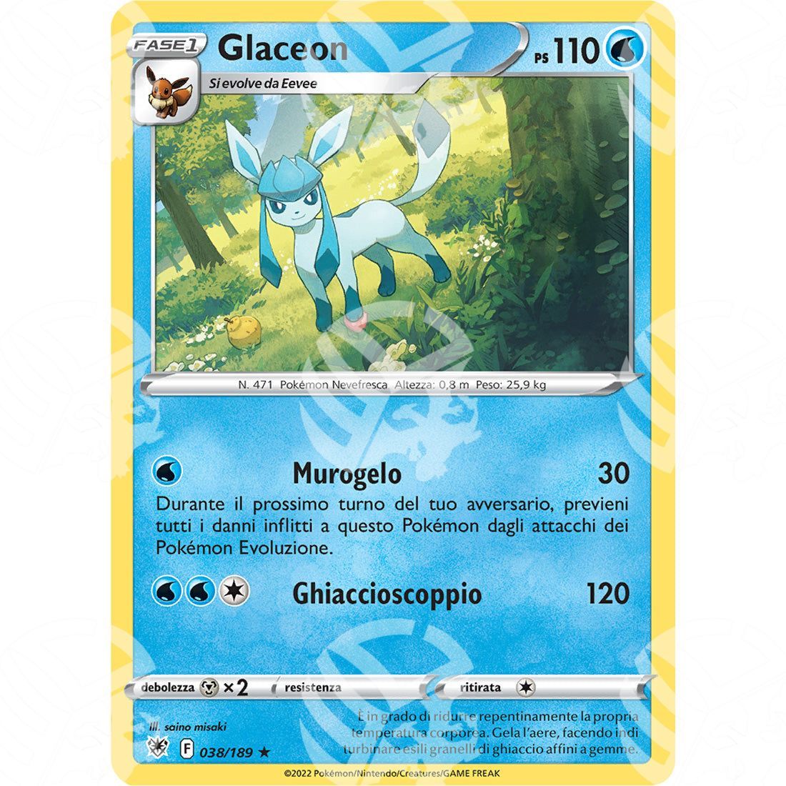 Lucentezza Siderale - Glaceon - 038/189 - Warcard - Lucentezza Siderale - Glaceon - 038/189 i prezzi più bassi sul mercato, solo da www.warcardshop.com! Carte singole, box, buste e mazzi.