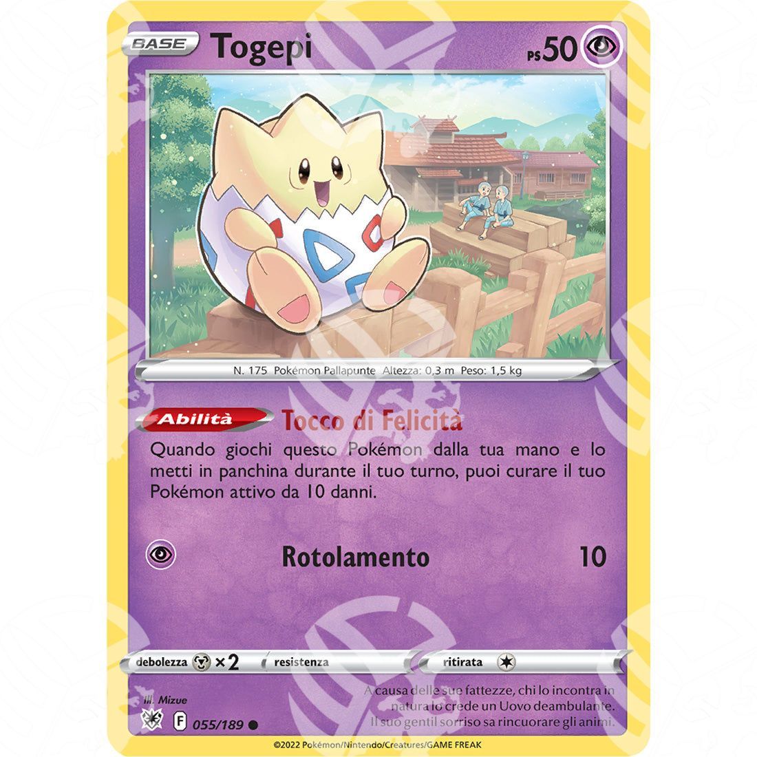 Lucentezza Siderale - Togepi - 055/189 - Warcard - Lucentezza Siderale - Togepi - 055/189 i prezzi più bassi sul mercato, solo da www.warcardshop.com! Carte singole, box, buste e mazzi.